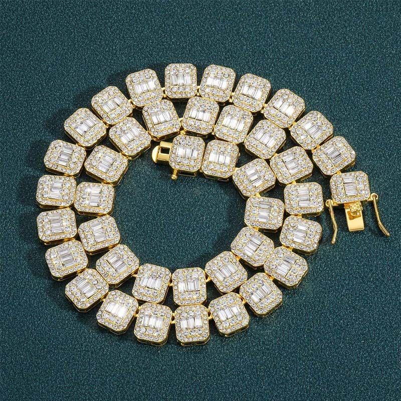 14mm Baguette Tennis Chain