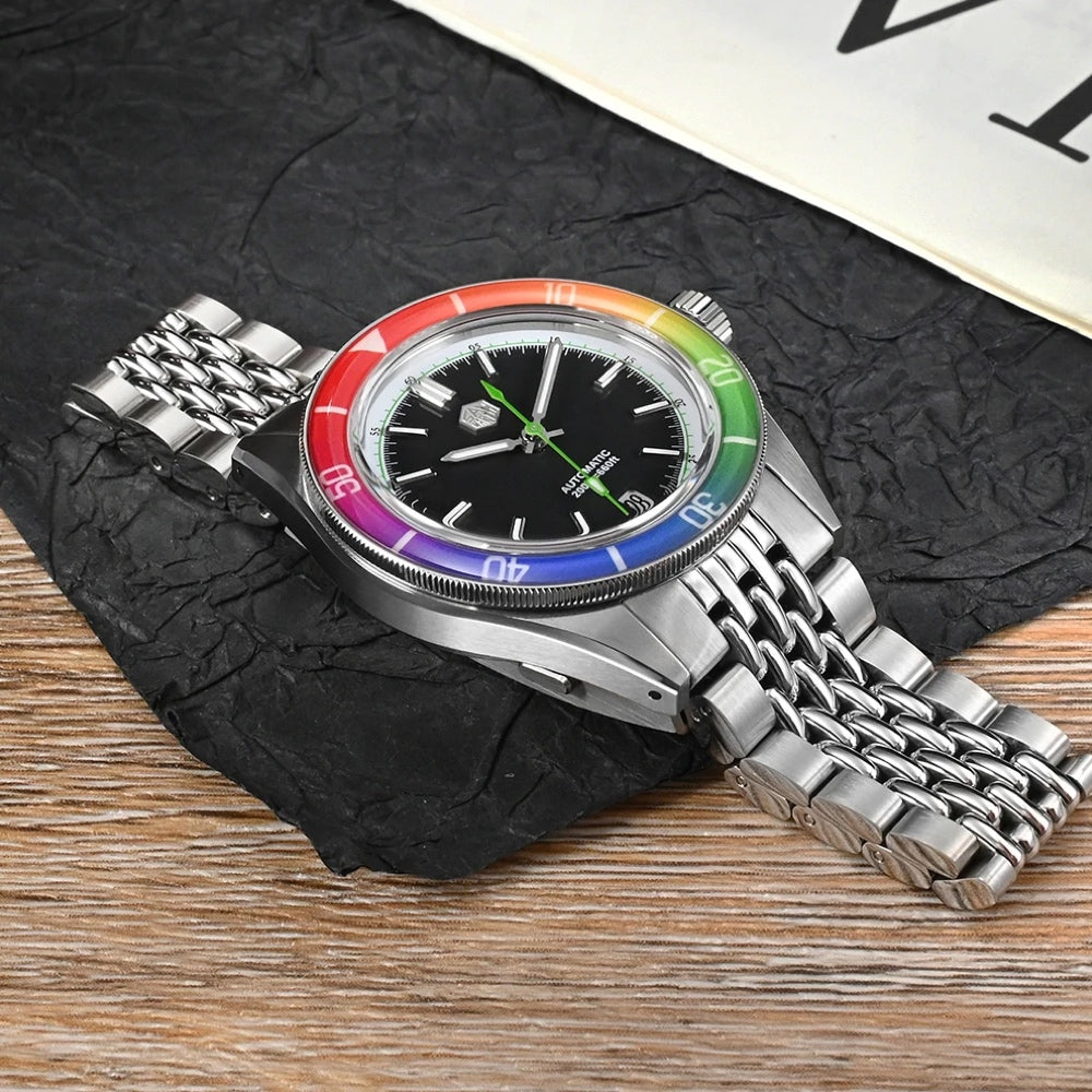 Rainbow Bezel Watch
