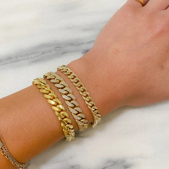 Solid Cuban Link Bracelet