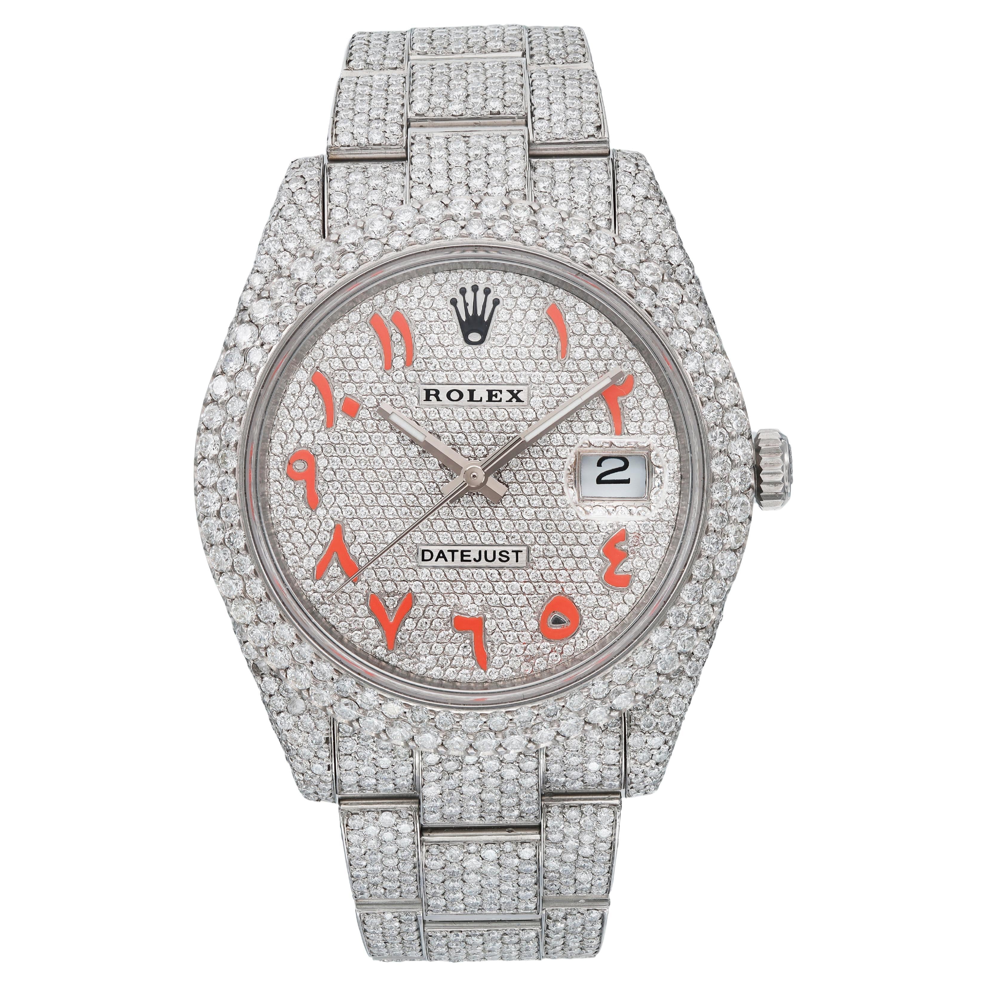 Fully Iced Style Watch